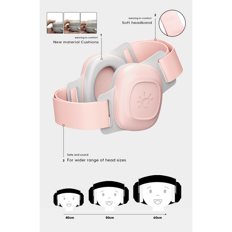 Gaabi Upgraded Earmuff Hearing Protection ( 0-48 Months )