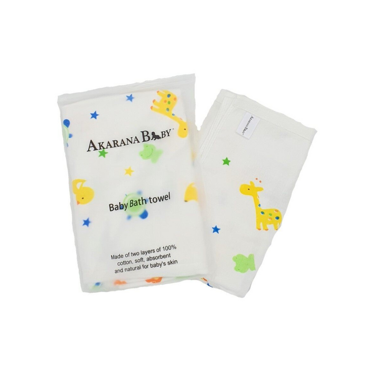 Akarana Baby and Kids Super Soft Cotton Bath Towel (60x120cm)