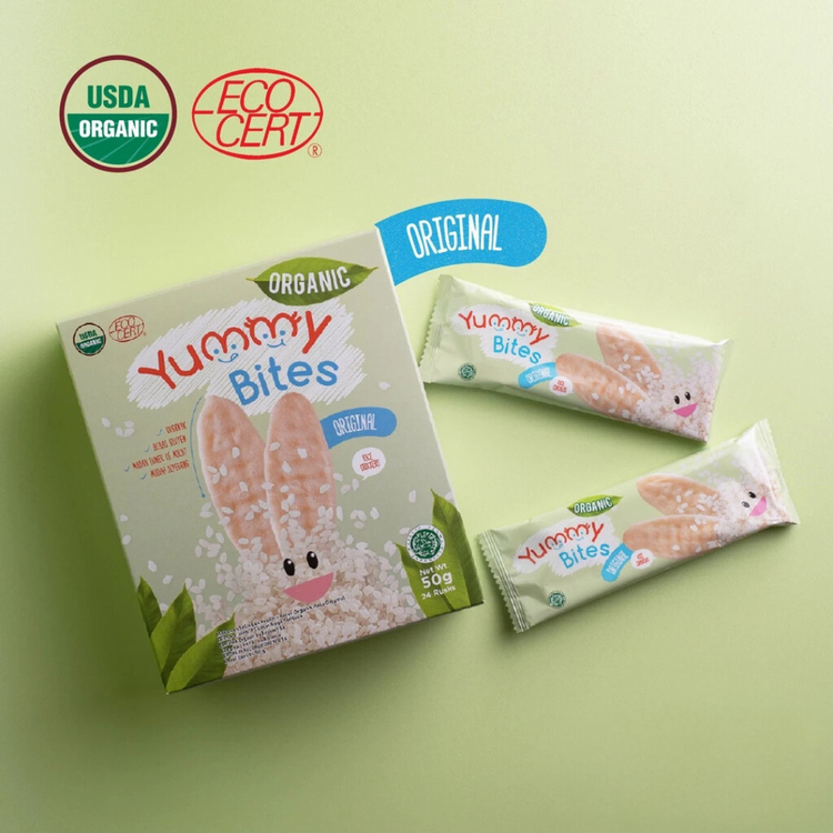 Yummy Bites Organic Rice Crackers 50g