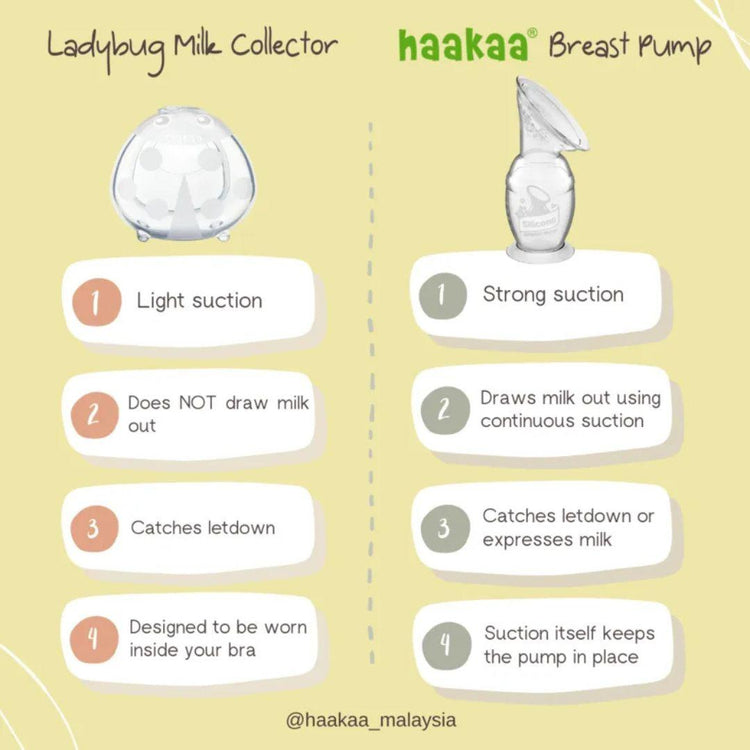 Haakaa Ladybug Silicone Breast Milk Collector (1pc)