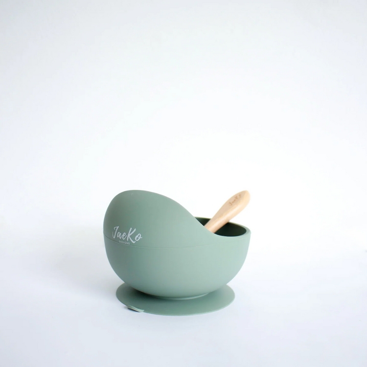 Jae Ko Silicone Bowl & Spoon Set