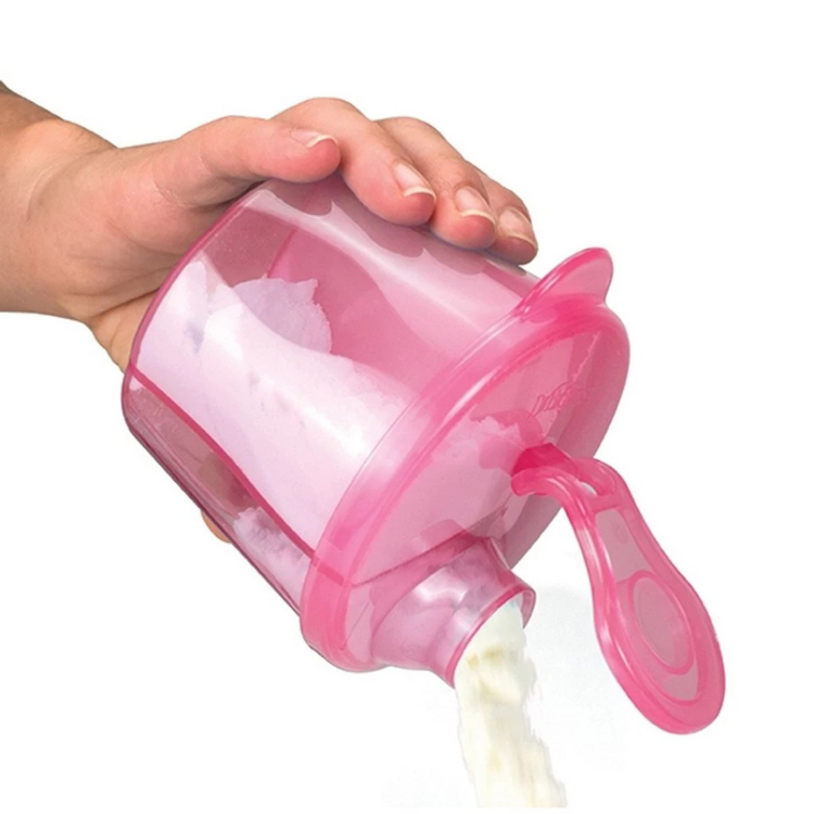 Dr Brown's Baby Feeding Milk Powder Dispenser - Pink