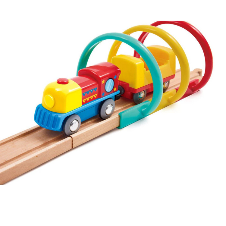 Hape 8571 Joyful Ride Railway Set Suitable For Age 3+ Years