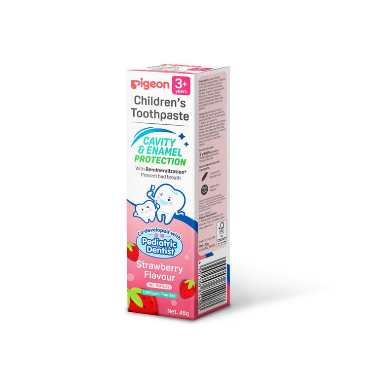 Pigeon Children's Toothpaste 45g - Strawberry (3+ Years)