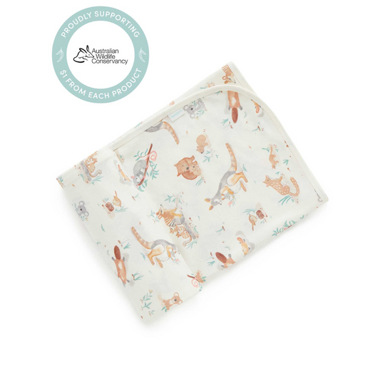 Purebaby Organic Bush Babies Strech Wrap