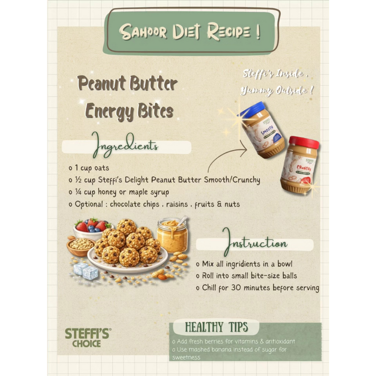 Steffi's Smooth Peanut Butter 453g - Halal