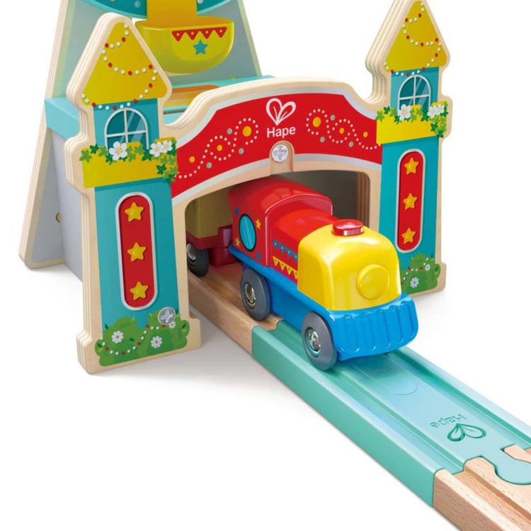 Hape 8571 Joyful Ride Railway Set Suitable For Age 3+ Years