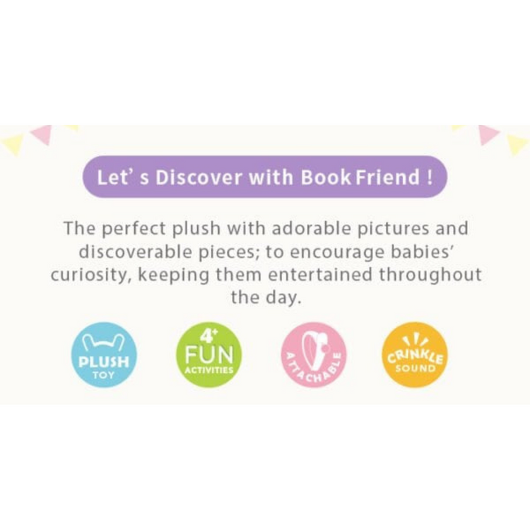 Combi Sense & Discover Book Lula Malo Bear (0m+)