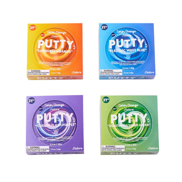 J'adore Colour Change Putty Slime Suitable for 3+ Years