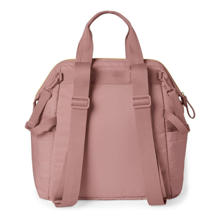 Skip Hop Main Frame Wide Open Diaper Backpack - Dusty Rose