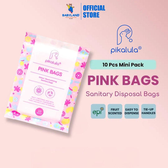 Pikalula Pink Bags 10pcs Mini Pack
