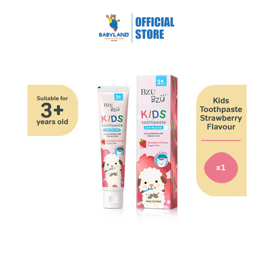 BZU BZU Kids Toothpaste Strawberry Flavour (50g)