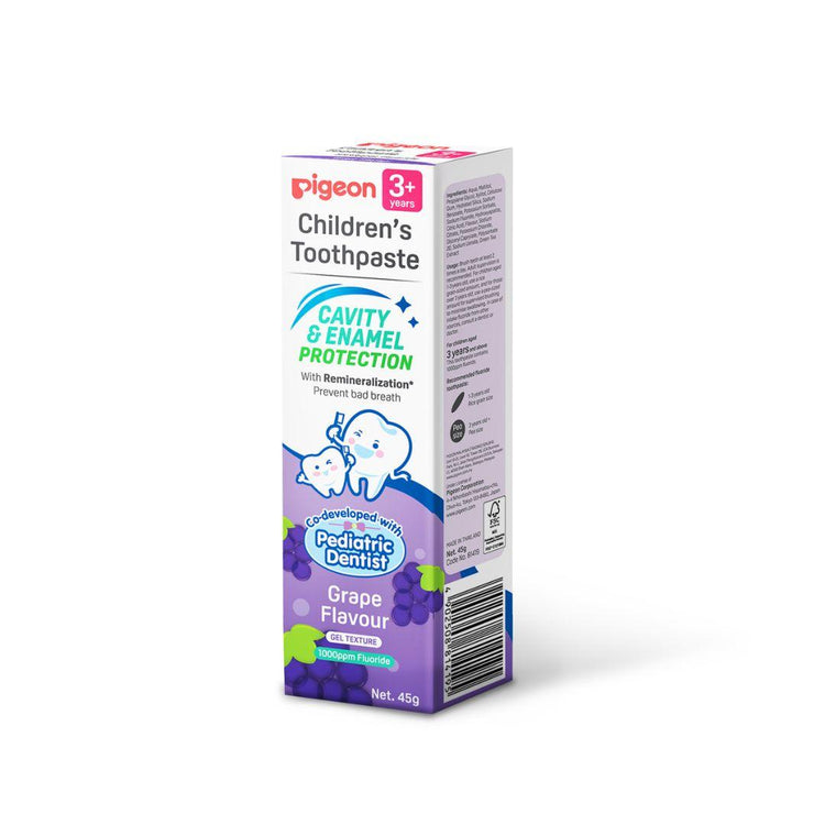 Pigeon Children's Toothpaste 45g - Grape (3+ Years)