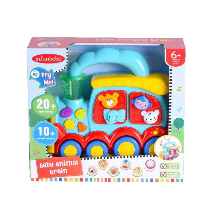 Infunbebe Baby Animal Train (6m+)