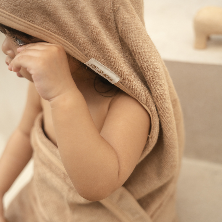 Joey & Mom Hooded Towel