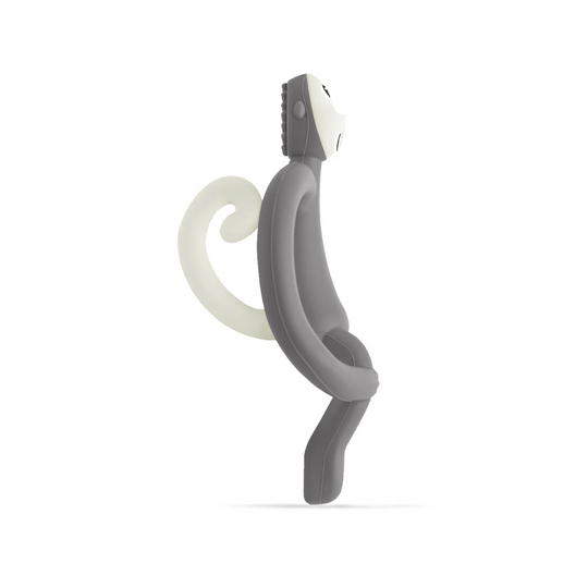 Matchstick Monkey Teething Toy - Gray