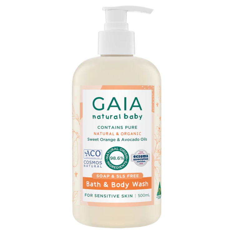 Gaia Natural Baby Hair & Body Wash