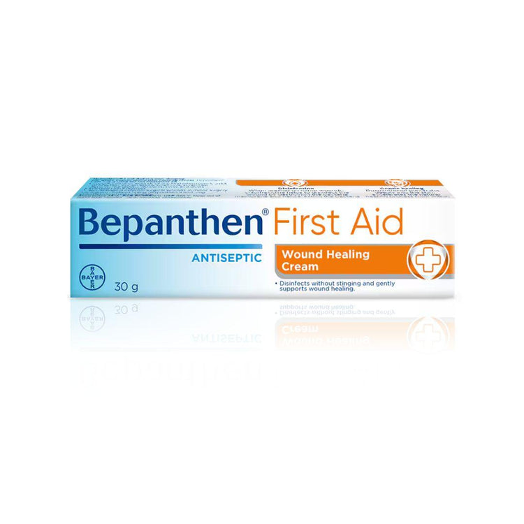Bepanthen First Aid Cream (30g) - Antiseptic Wound Healing Cream