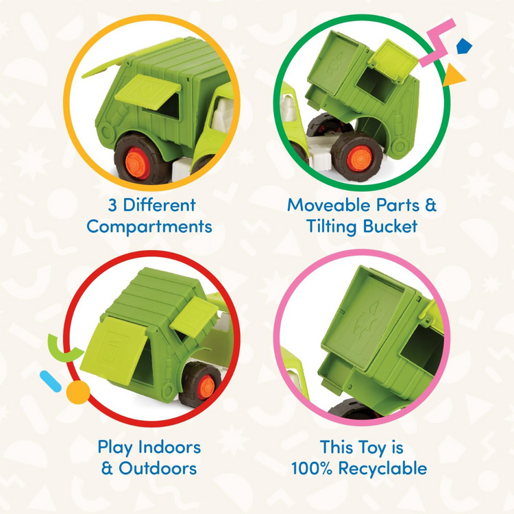 B.Toys Happy Cruisers – Recycling Truck VE1003 (12m+)