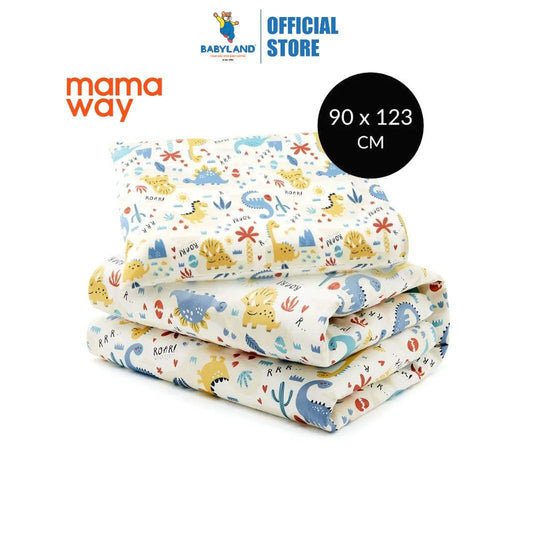 Mamaway Optimum Temp. Antibacterial Summer Quilt - Forest Dinosaur F (90x123 cm)