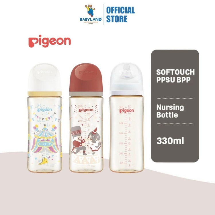 Pigeon PPSU SoftTouch BPP Nursing Bottle (330ml)