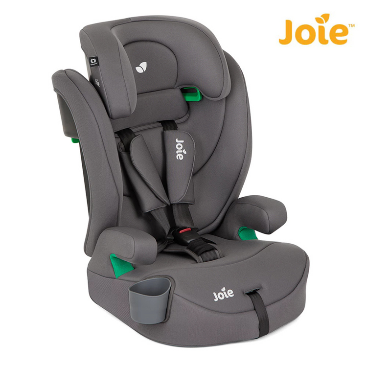 Joie Elevate R129 Combination Booster Seat with Seat Belt Installation | 76 cm - 150 cm (15 months to approx. 12 years)