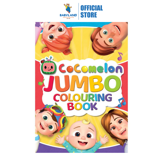 Elm CoComelon Jumbo Colouring Book