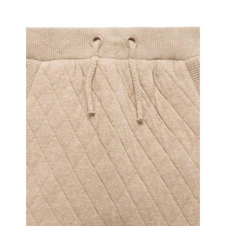 Purebaby Organic Mushroom Melange Print Quilted Track Pants