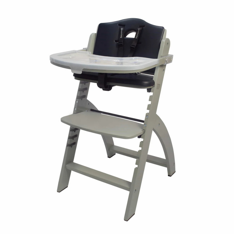 Abiie Beyond Junior Highchair - Misty Grey+Black (6m+)