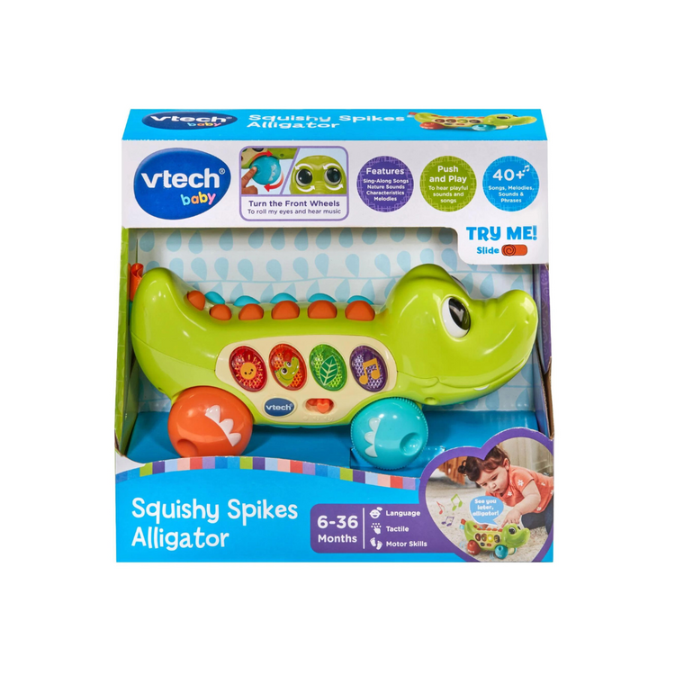 Vtech Squishy Spikes Alligator (6m+)