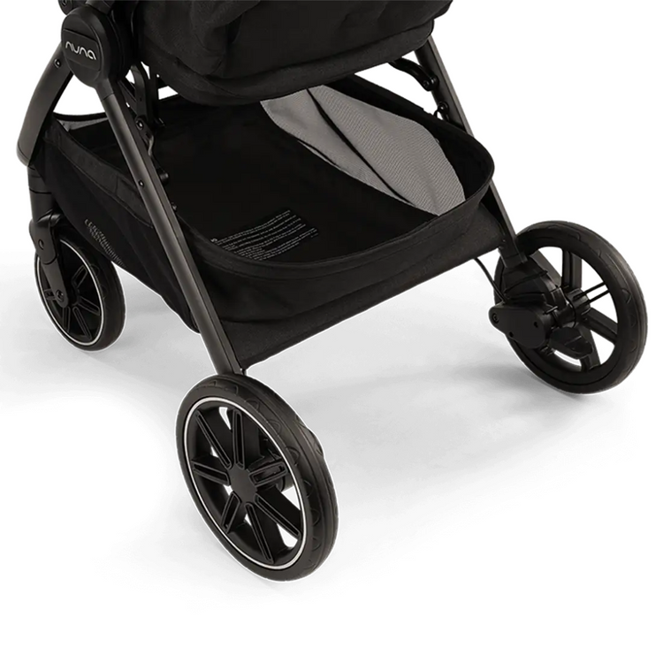 Nuna TRVL LX Stroller - Caviar (Birth to 50 lbs)