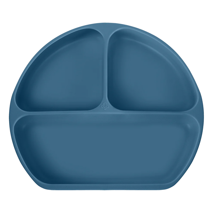 Abiie Octopod Silicone Suction Triangle Plate No Lid