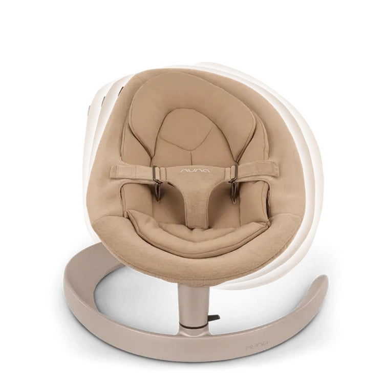 Nuna Leaf Grow Baby Swing & Soother with Toy Bar - Teddy
