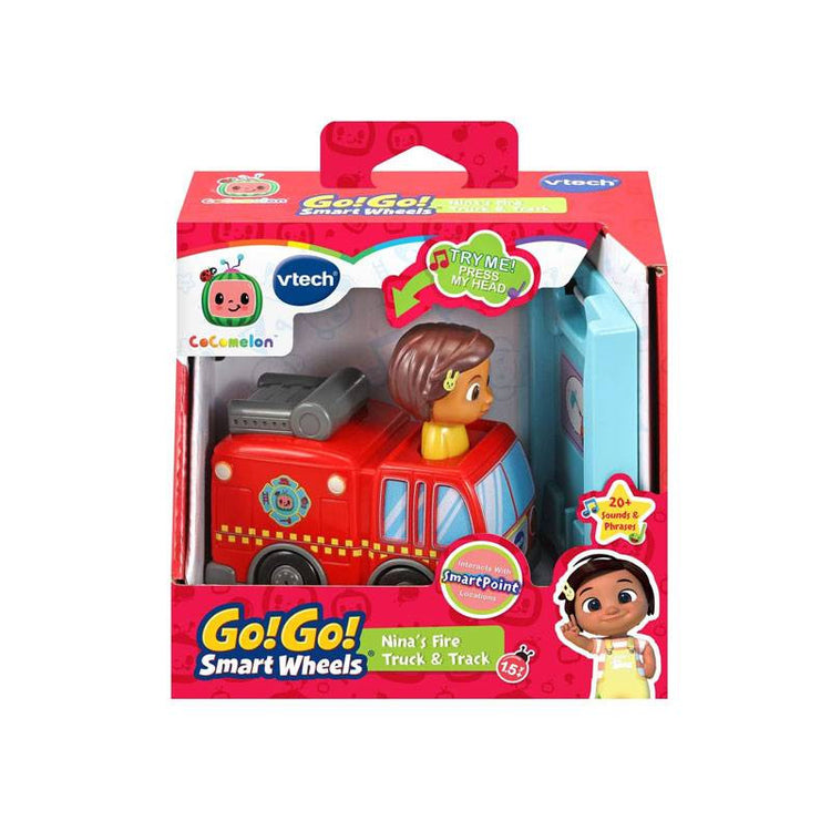 Vtech Cocomelon Go Go Smart Wheels - Nina's Fire & Track