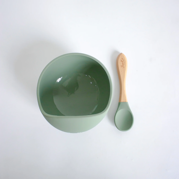 Jae Ko Silicone Bowl & Spoon Set