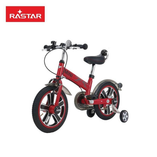 Rastar 1402 Mini Copper Ride on Bicycle 14" - Red (4-6yrs)