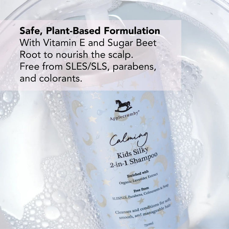 Applecrumby Calming Kids Silky 2-in-1 Shampoo 750ml
