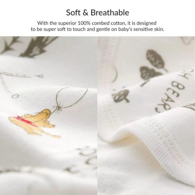 Mamaway Cocoon Swaddle Wrap 2 Pcs - Disney Winnie the Pooh | Bedung Bayi