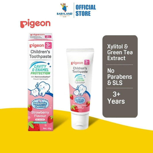Pigeon Children's Toothpaste 45g - Strawberry (3+ Years)