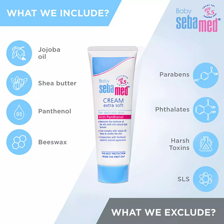 Sebamed Baby Cream Extra Soft (50ml)