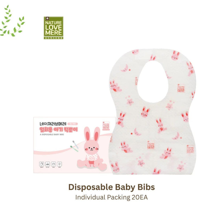 NATURE LOVE MERE Disposable Baby Bib 20pcs