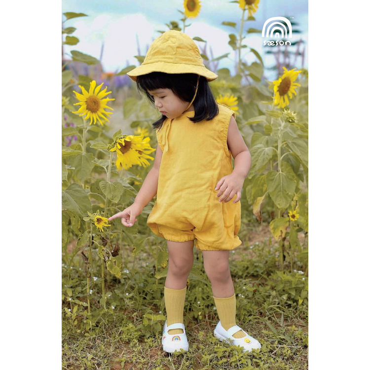 Saeson TENCEL Basic Jumpsuit Set - Summer Yellow