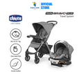 Chicco Mini Bravo Plus Travel System - Slate | From 6 months up to 22.7kg, approximately 4 years old