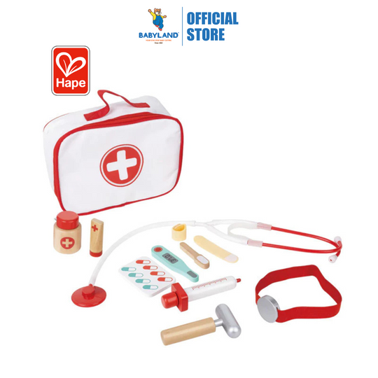 Hape 3053 Little Doctor Playset Suitable For Age 3+ Years