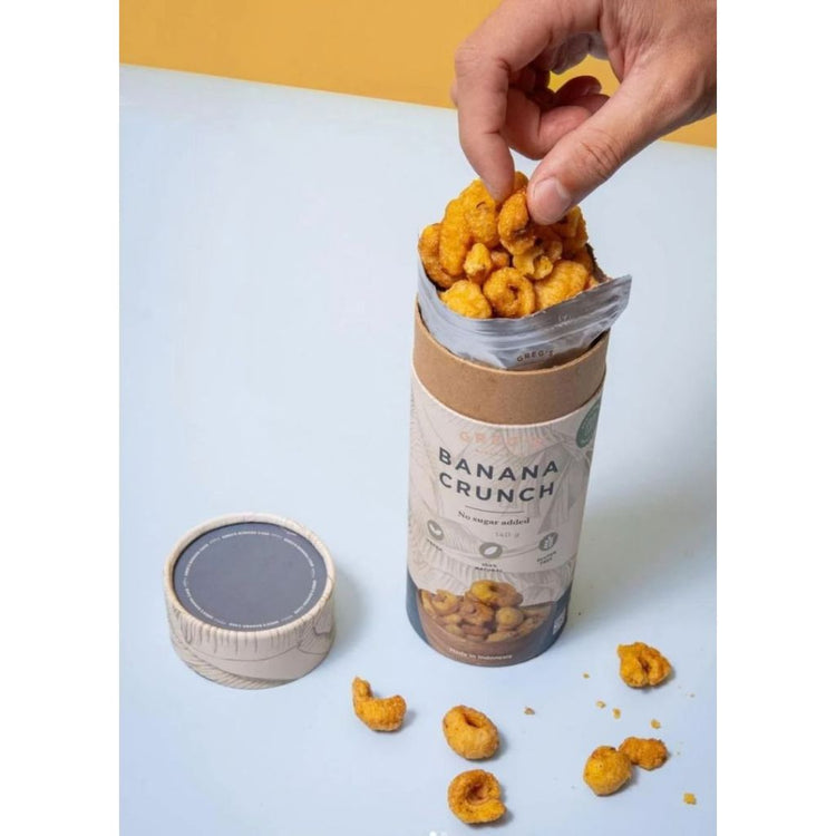 Greg's Banana Crunch | Gluten Free | Vegan | Halal Snack