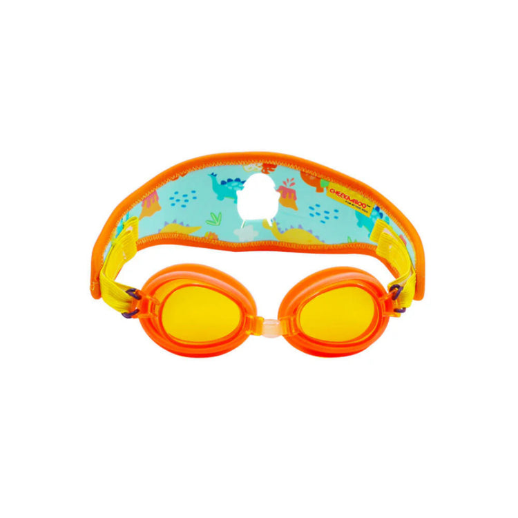 Cheekaaboo Booggles Swim Goggles with Neoprene Strap for Children Kids Boy Girl