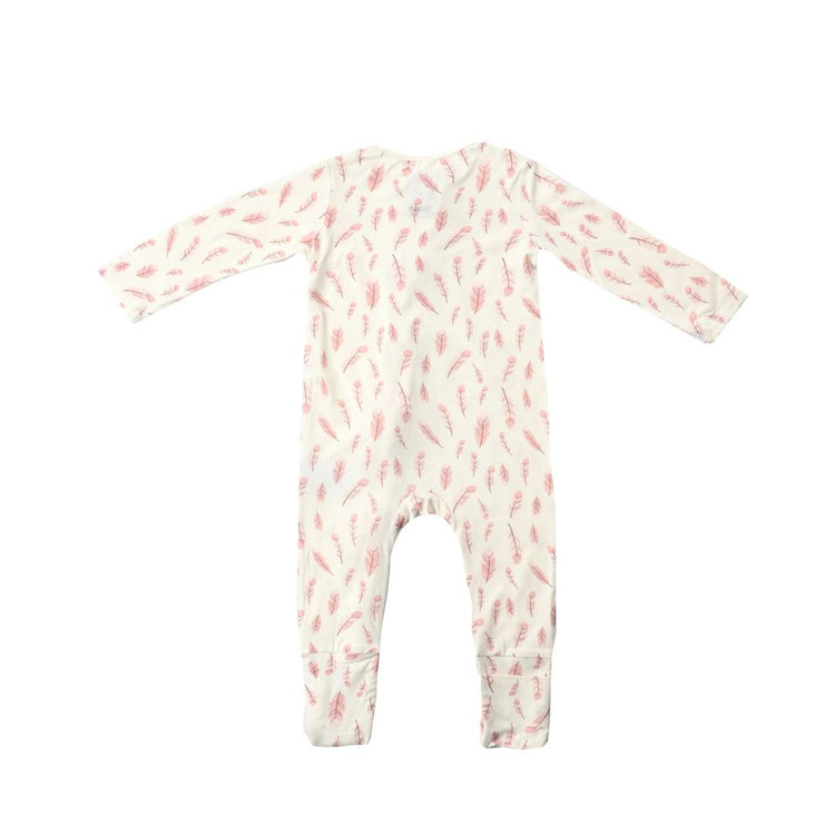 Not Too Big Swan Bamboo Sleepsuits (2 Pack)