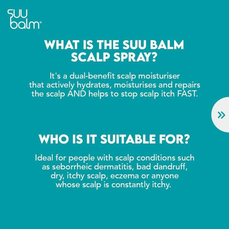 Suu Balm Rapid Itch Relief Scalp Spray 40ml