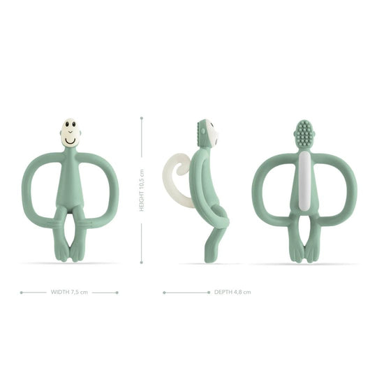 Matchstick Monkey Teething Toy - Mint Green
