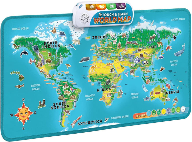 Leapfrog Touch & Learn World Map